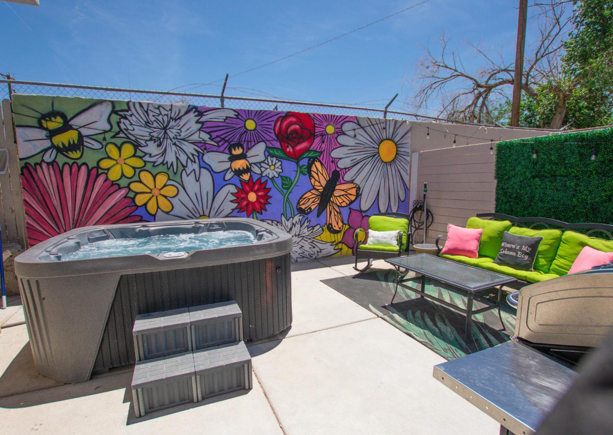 Villa Bohemian Chic An Eclectic Escape-Hot Tub-Pet Friendly-No Pet Fees! Albuquerque Exterior foto